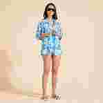 صورة Kadın Tahiti Flowers Facette Mayo