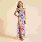 صورة Kadın Flowers in the Sky Fox Mayo