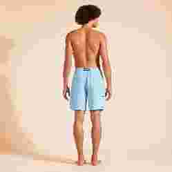 صورة Erkek Baie Keten Bermuda