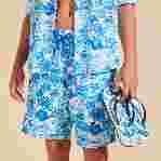 صورة Erkek Tahiti Flowers Copp Terlik