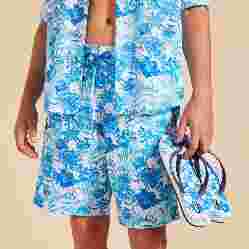 صورة Erkek Tahiti Flowers Copp Terlik