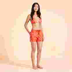 صورة Kadın New Leopard Fabya Şort