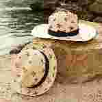 صورة Kadın Vilebrequin x Borsalino Claudia Şapka