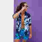 صورة Erkek Nautilius Tie & Dye Mahina Mayo