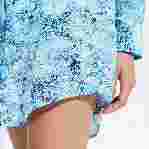 صورة Kadın Florence Flowers Tie & Dye Gömlek