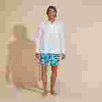 صورة Erkek Caroubis Keten Gömlek