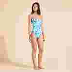 صورة Kadın Tahiti Flowers Facette Mayo