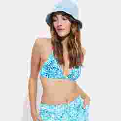 صورة Kadın Fleche Flowers Tie & Dye Bikini Üstü