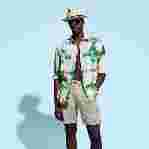 صورة Erkek Baoon Keten Bermuda