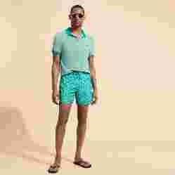 صورة Erkek Micro Ronde Des Tortues Rainbow Mahina Mayo