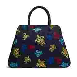 صورة Unisex Multicolor Turtles Dance Brady Çanta